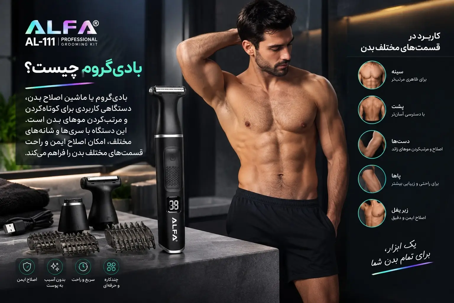 بادی‌گروم چیست و چه کاربردی دارد؟