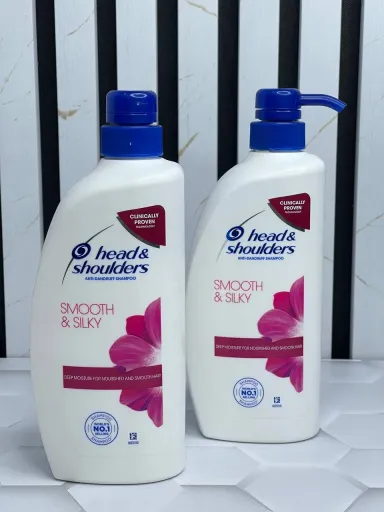 شامپو ضد شوره و نرم کننده Smooth and Silky هد اند شولدرز 650ml