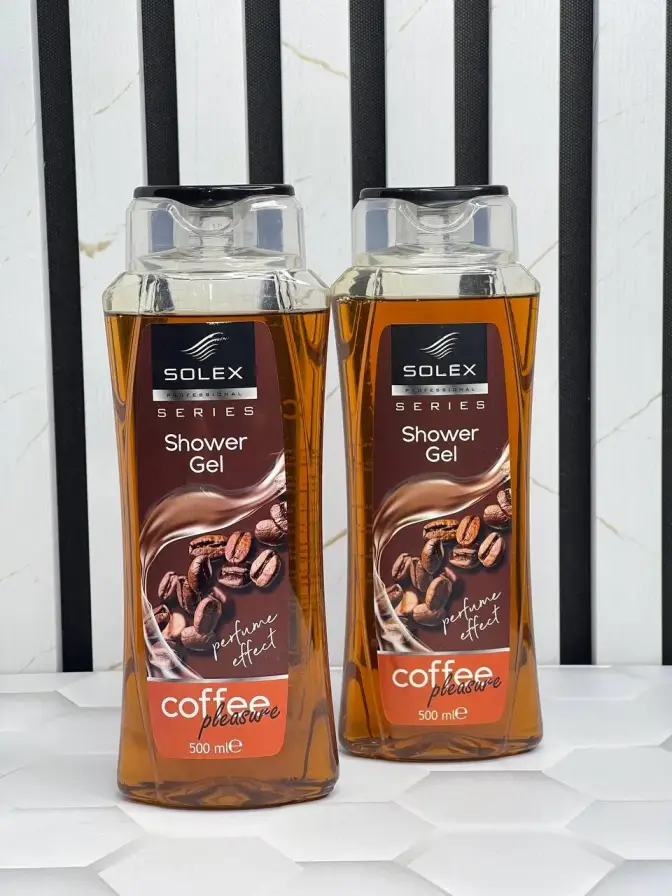 شامپو بدن سولکس SOLEX با رایحه قهوه Coffe حجم 500 میل