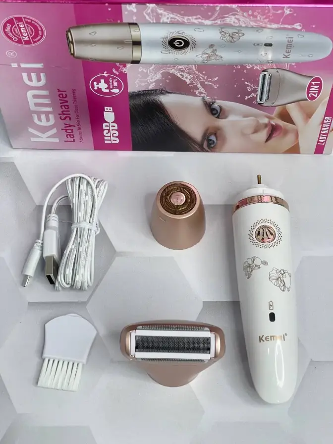 ست اصلاح زنانه ضد آب کیمی مدل Kemei KM-1632