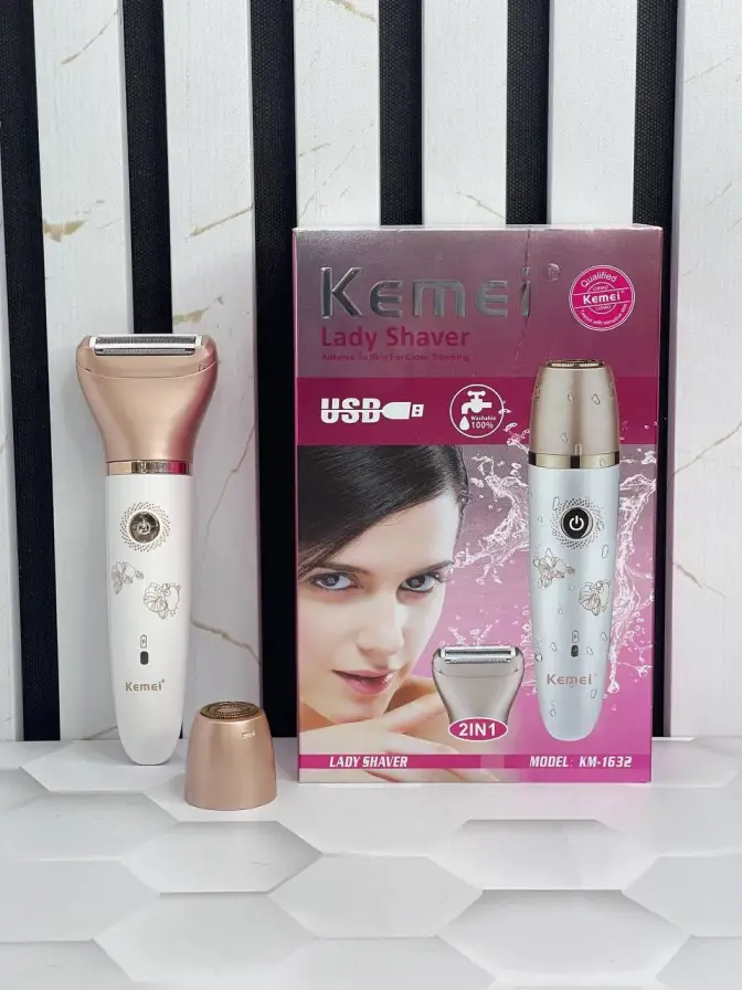 ست اصلاح زنانه ضد آب کیمی مدل Kemei KM-1632