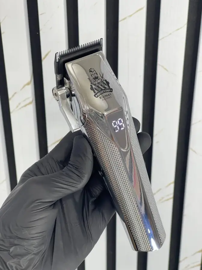 ست 2 قلو فلزی ماشین اصلاح کیمی مدل Kemei KM-8565