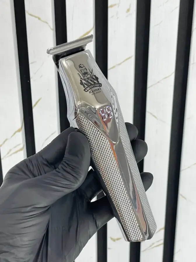 ست 2 قلو فلزی ماشین اصلاح کیمی مدل Kemei KM-8565