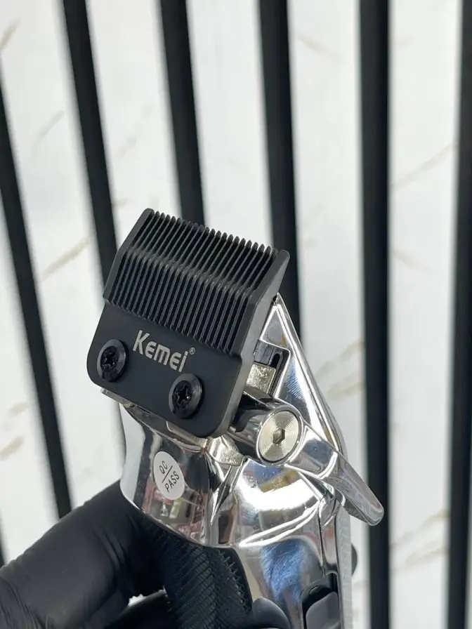 ست 2 قلو فلزی ماشین اصلاح کیمی مدل Kemei KM-8565
