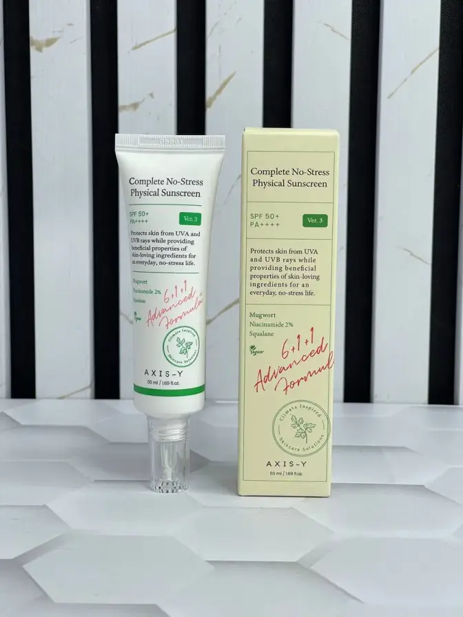 ضد آفتاب فیزیکی اکسیس وای AXIS-Y Complete No-Stress حجم 50 میل