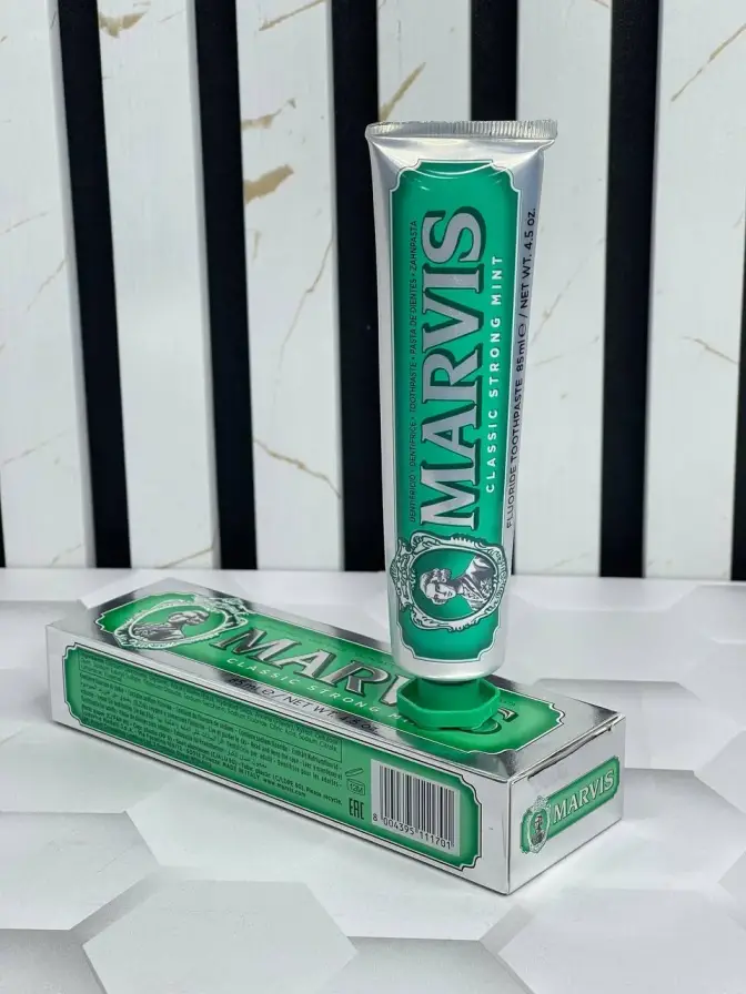 خمیر دندان مارویس مدل Classic Strong Mint