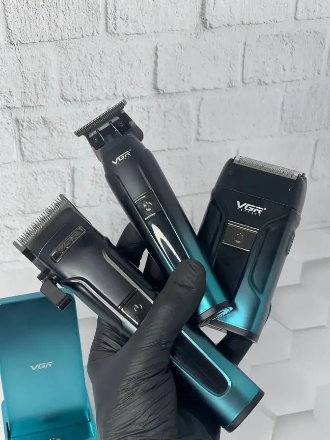 ست سه قلو ماشین اصلاح وی جی ار مدل VGR V-694