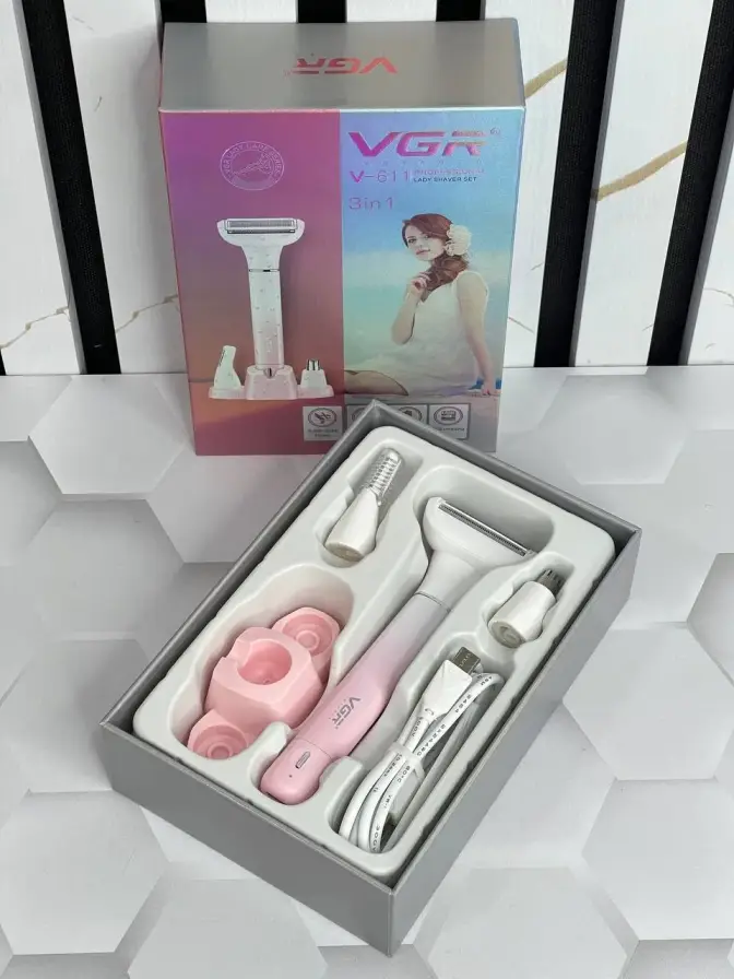 ماشین اصلاح بدن بانوان وی جی آر مدل VGR V-611