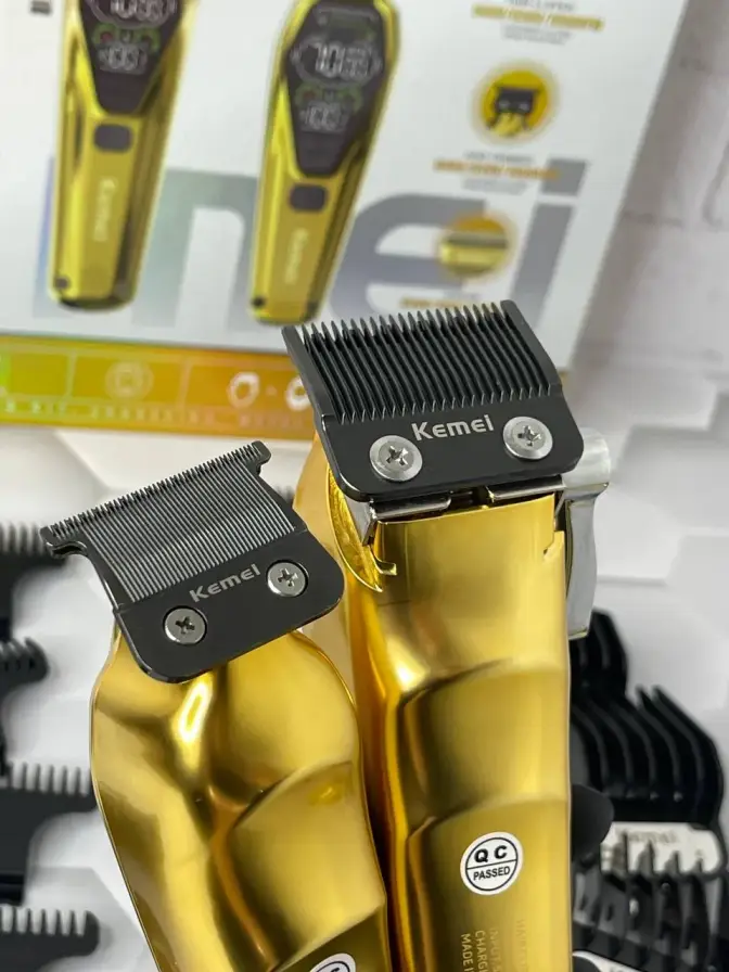 ست 3 قلو ماشین اصلاح کیمی Kemei مدل KM-8551