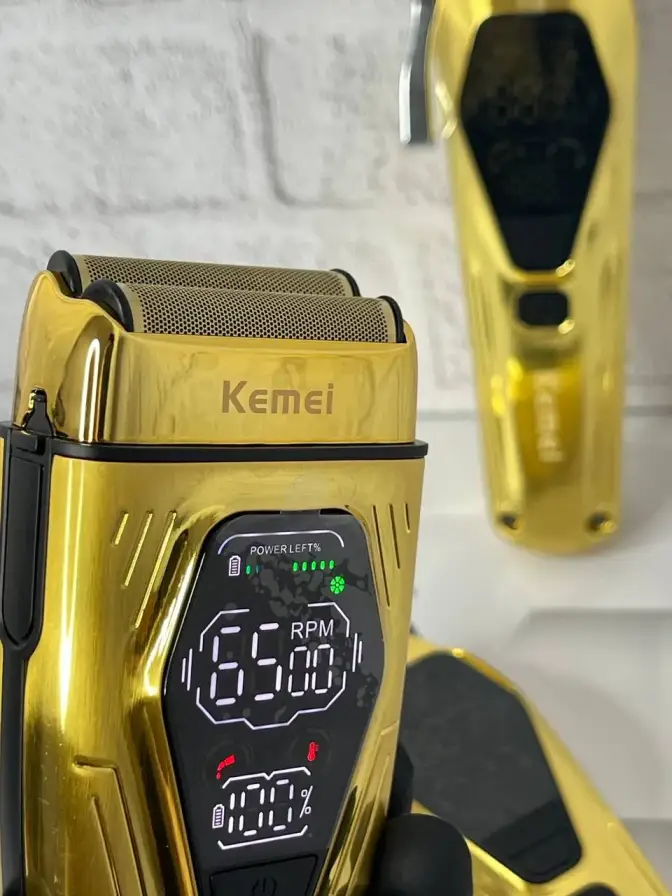 ست 3 قلو ماشین اصلاح کیمی Kemei مدل KM-8551