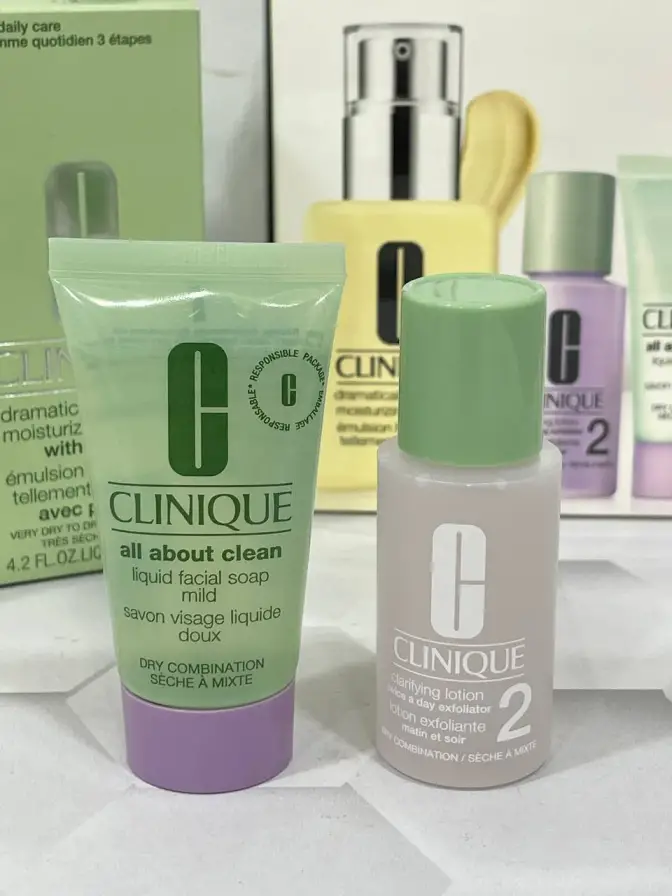 پک سه مرحله ای پوست خشک کلینیک Clinique 3 Step Skin Care