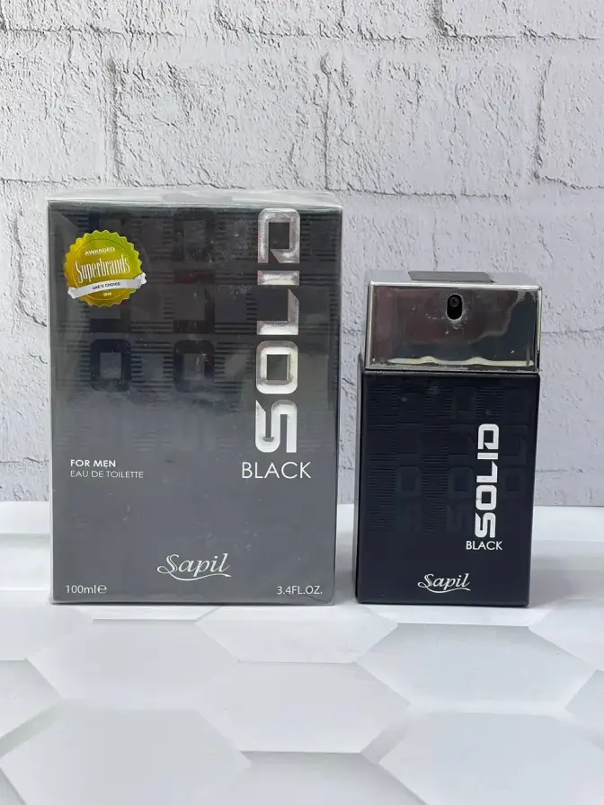 ادکلن ساپیل سولید بلک فور منSapil - Solid Black For Men