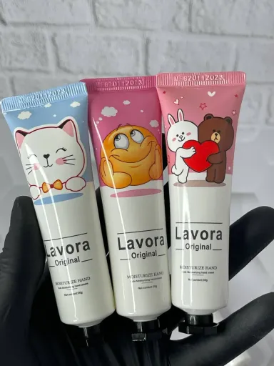 پک 5 عددی کرم مرطوب کننده دست و صورت لاورا Lavora