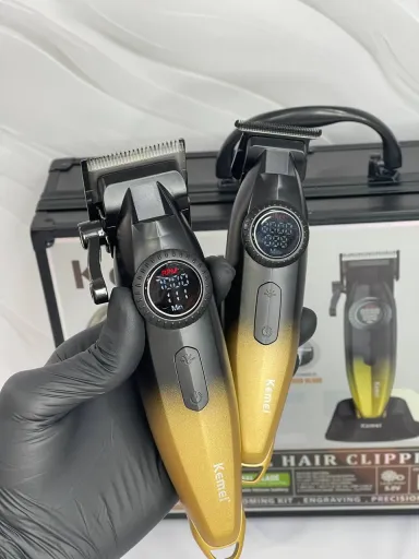 ست ماشین اصلاح کیمی مدل KM-1867 + KM-1868