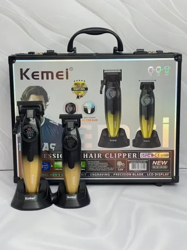 ست ماشین اصلاح کیمی مدل KM-1867 + KM-1868