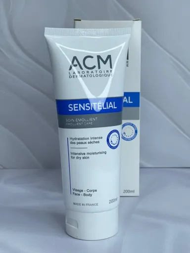 ژل شستشوی صورت و بدن پوست خشک ای سی ام ACM Sensitelial