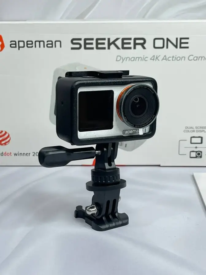 دوربین اکشن Apeman Seeker One 4K Dual Screen با دو صفحه نمایش و کیفیت 4K