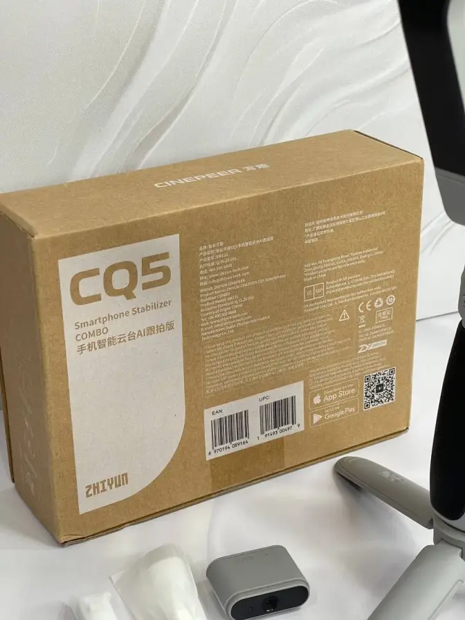 گیمبال حرفه‌ای موبایل ژیون Zhiyun Cinepeer CQ5 سه‌محوره