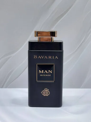 ادکلن بولگاری من این بلک اینتنس فراگرنس وردFragrance World Bavaria Man Intense