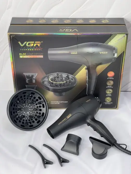 سشوار حرفه‌ای وی جی آر مدل VGR V-406D