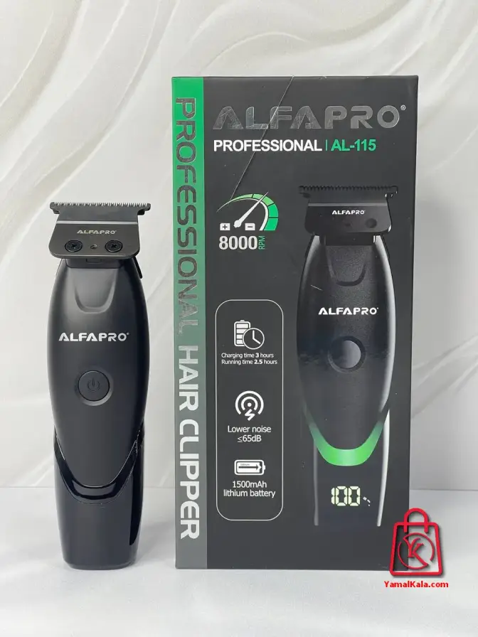 ماشین اصلاح خط زن آلفا پرو مدل AL-115