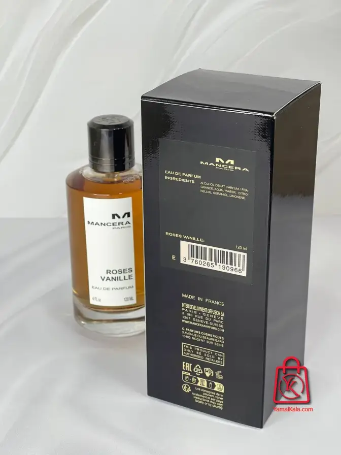 عطر مانسرا رزز وانیل زنانه MANCERA - Roses Vanille
