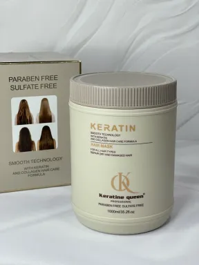 ماسک کراتین مو کراتین کوئین Keratine Queen حجم 1000 میل