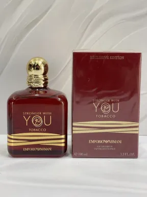 ادکلن جورجیو آرمانی استرانگر ویت یو توباکو هاردباکسGIORGIO ARMANI - Emporio Armani Stronger With You Tobacco