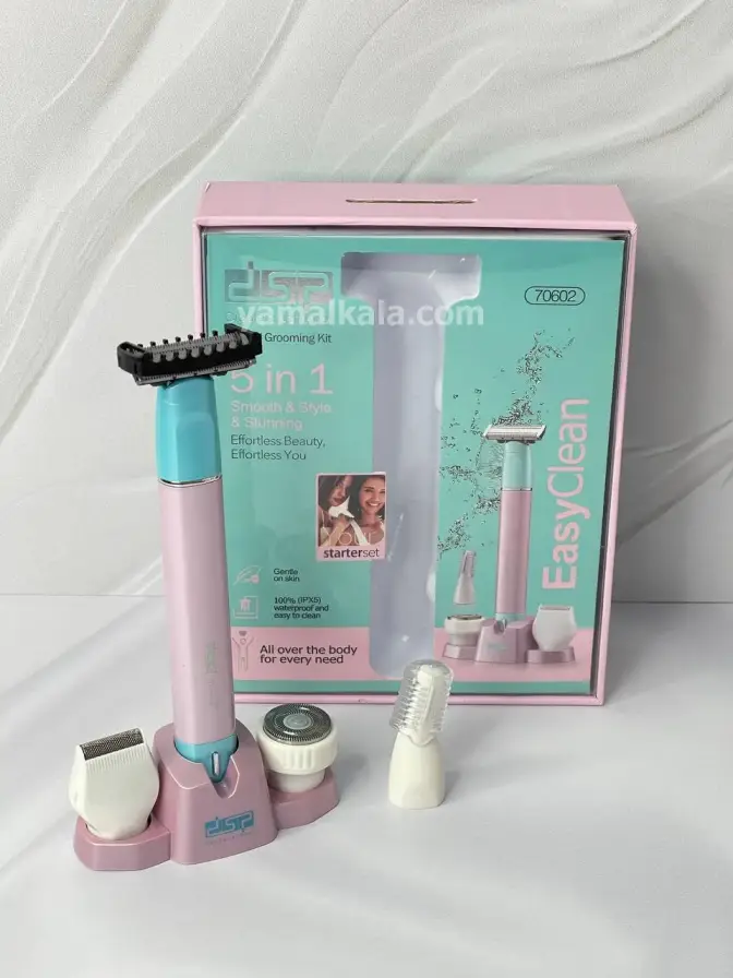 شیور اصلاح صورت و بدن زنانه دی اس پی مدل DSP-70602