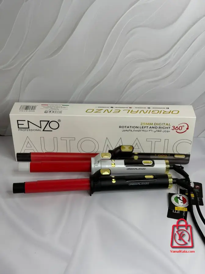 فر کننده مو انزو سایز 25 میلی متر مدل EN-9122