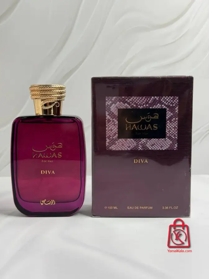 ادکلن رصاصی هوس دیوا Hawas Diva Rasasi