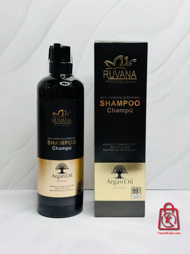 شامپو روغن آرگان رووانا RUVANA حجم 900 میلی‌لیتر