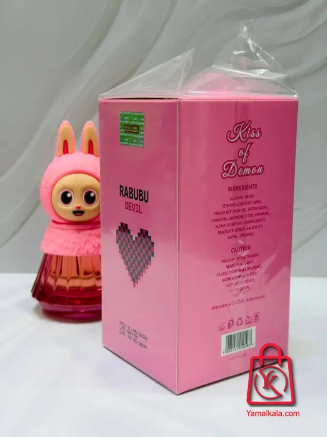 ادکلن عروسکی رابوبو کیس آف دیمون RABUBU Kiss of Demon