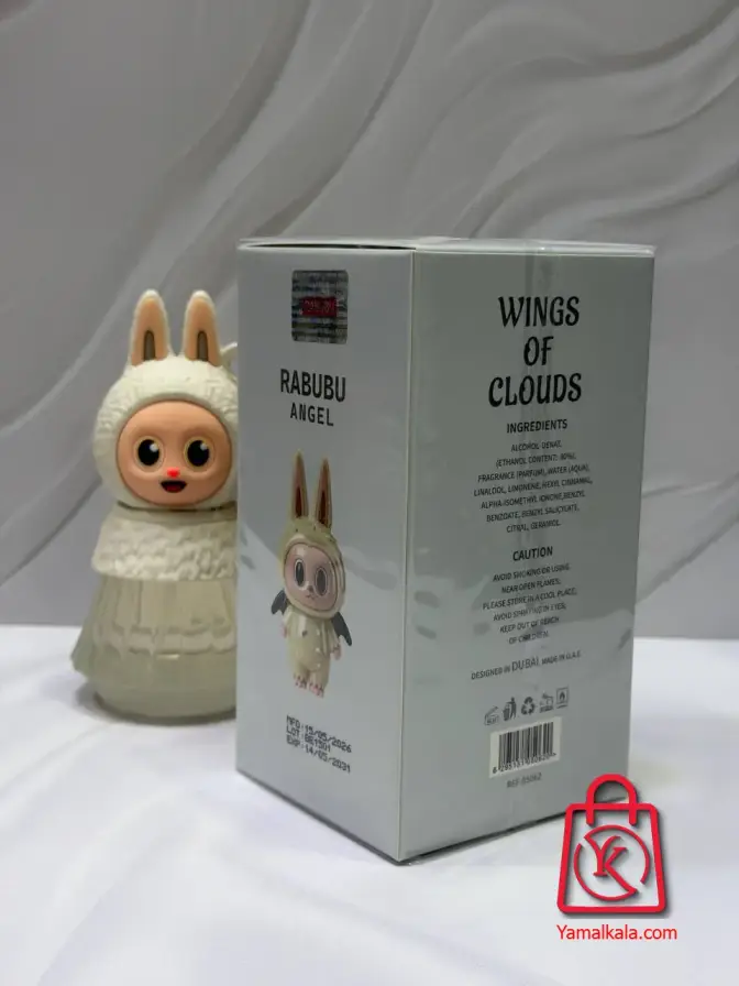 ادکلن عروسکی رابوبو آنجل وینگز آف کلاودز | RABUBU Angel Wings of Clouds