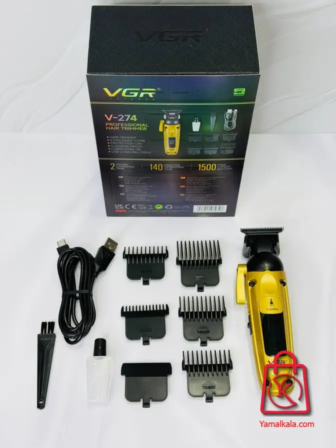 ماشین اصلاح سر و صورت وی جی آر مدل VGR V-274