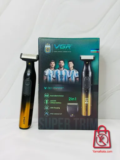 ماشین اصلاح موی صورت و بدن وی جی آر مدل VGR V-361