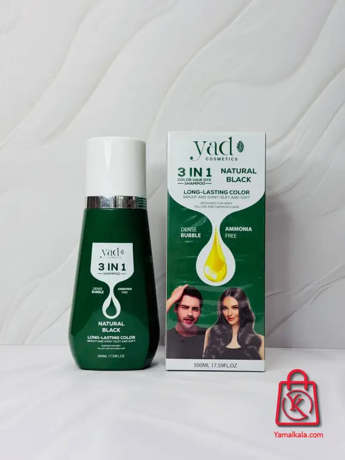 شامپو رنگ مو مشکی یاد yad