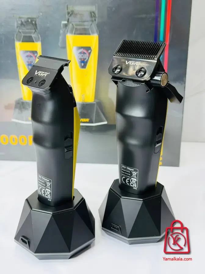 ست ماشین اصلاح دوقلو وی جی آر مدل V-877 S2