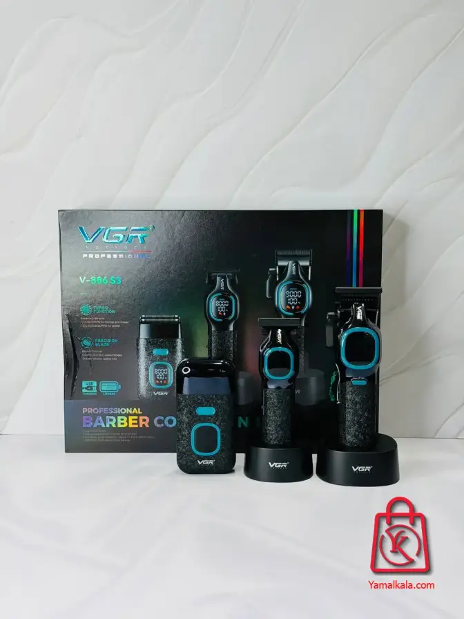 ست ماشین اصلاح وی جی آر مدل VGR V-886 S3