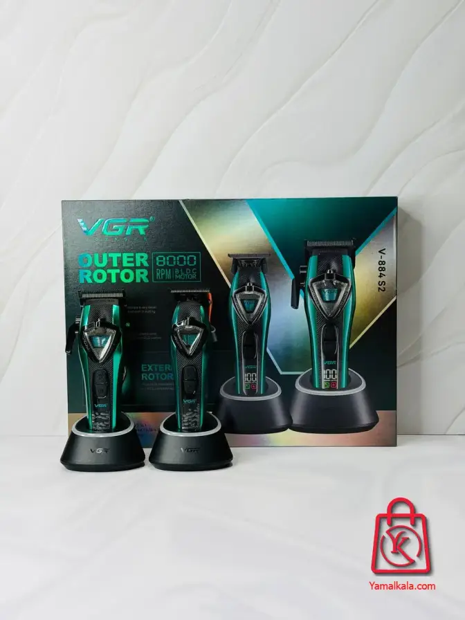 ست ماشین اصلاح وی جی آر مدل VGR V-884 S2