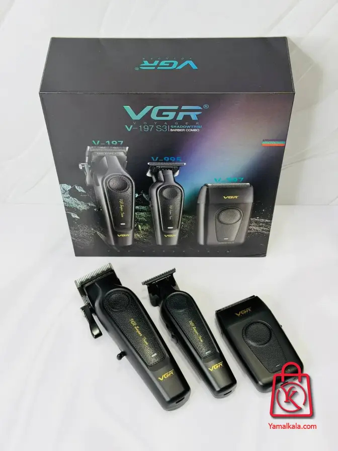 ست ماشین اصلاح وی جی آر مدل VGR V-197 S3
