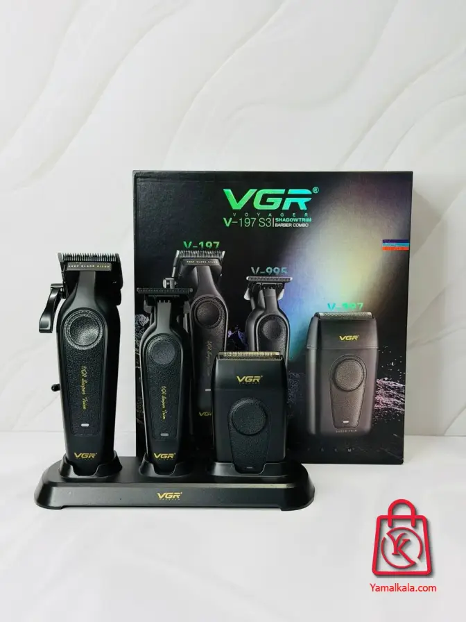 ست ماشین اصلاح وی جی آر مدل VGR V-197 S3