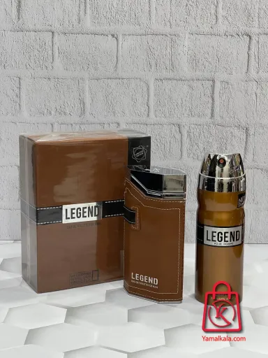 ست ادکلن و اسپری مردانه امپر لجند قهوه‌ای | Emper Legend Gift Set