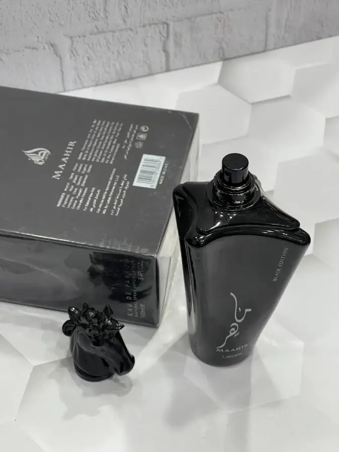 ادکلن ماهر مشکی لطافه اصل Lattafa Maahir Black Edition