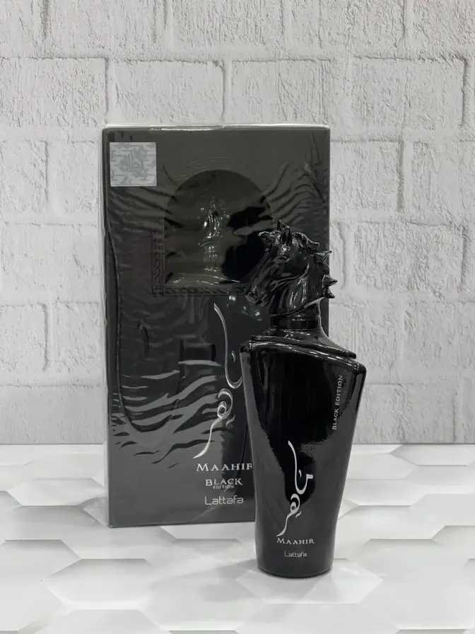 ادکلن ماهر مشکی لطافه اصل Lattafa Maahir Black Edition
