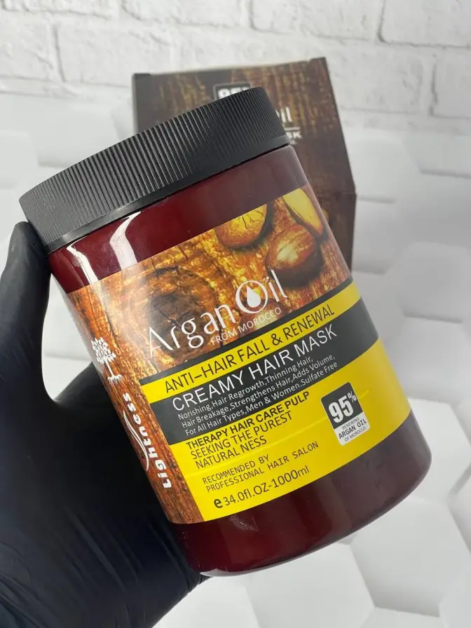 ماسک مو تقویت کننده روغن آرگان لایتنس Lightness Argan Oil Hair Mask