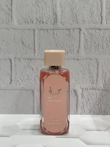 عطر ادکلن لطافه حیاتی فلورنس (صورتی) Lattafa Hayaati Florence