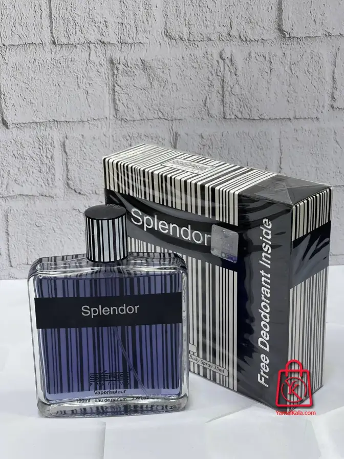 ادکلن اسپلندور بلک-مشکی اصلی با اسپریseris splendor - Splendor Black