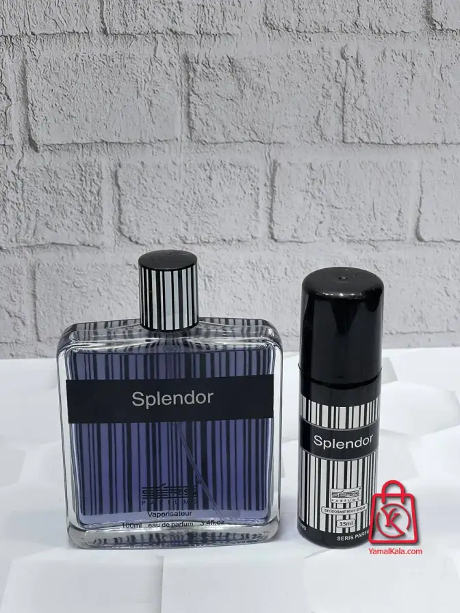 ادکلن اسپلندور بلک-مشکی اصلی با اسپریseris splendor - Splendor Black