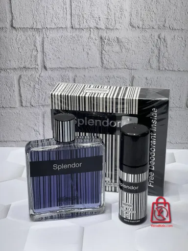 ادکلن اسپلندور بلک-مشکی اصلی با اسپریseris splendor - Splendor Black